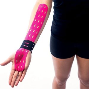 how to use punched kinesiology tape