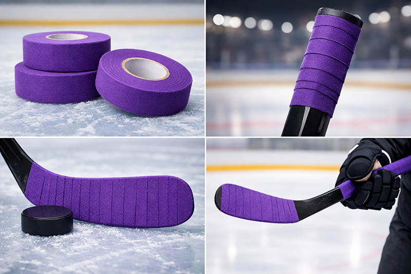 Ruban de hockey violet