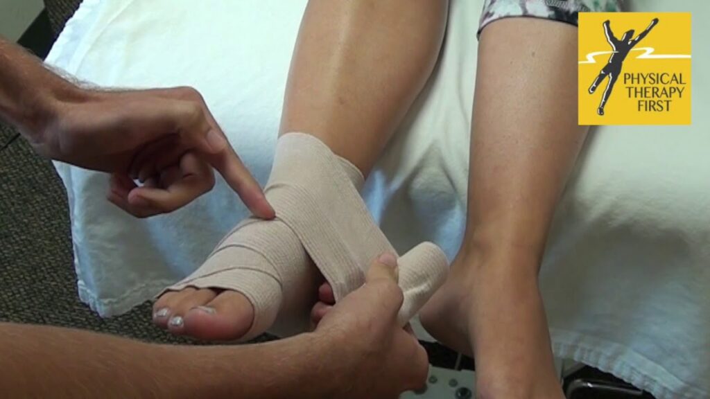 cohesive bandage ankle