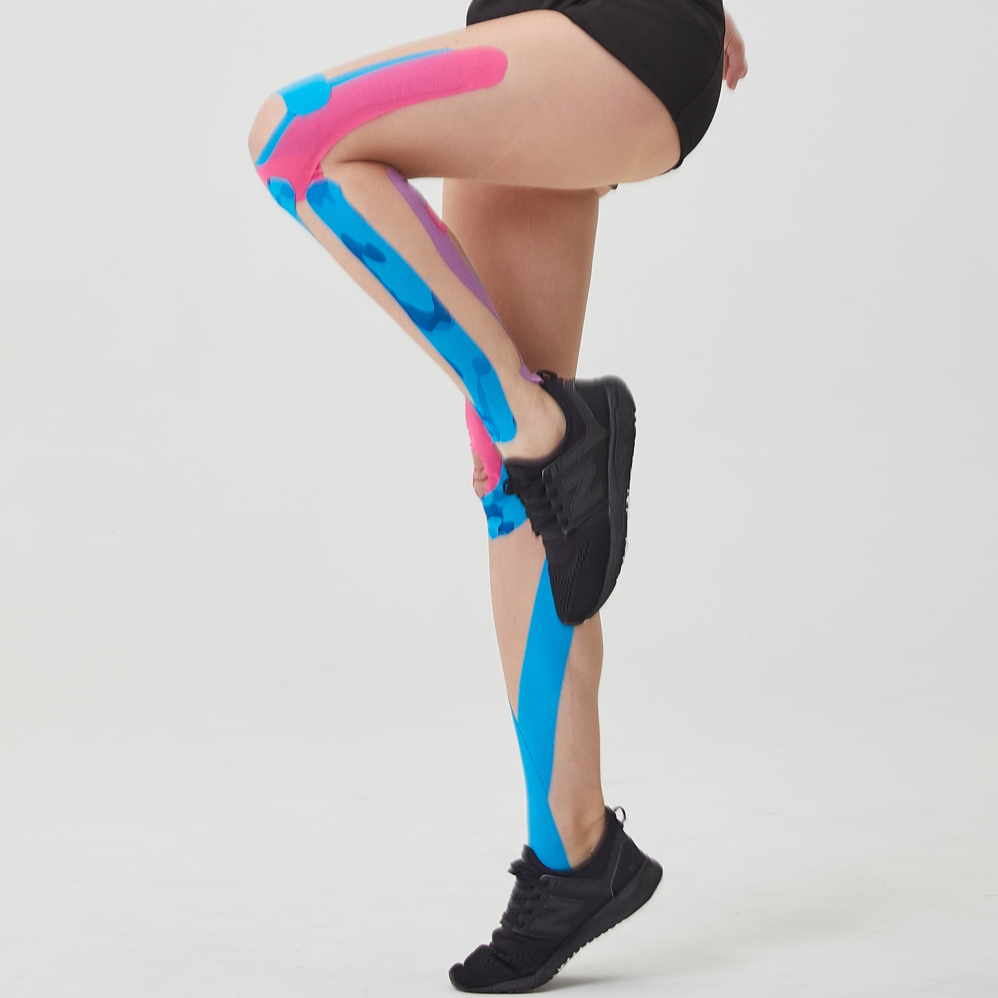 taping legshow to apply kinesiology tape to taping legs？