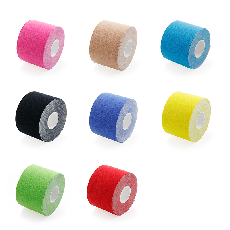 different color kinesiology tape