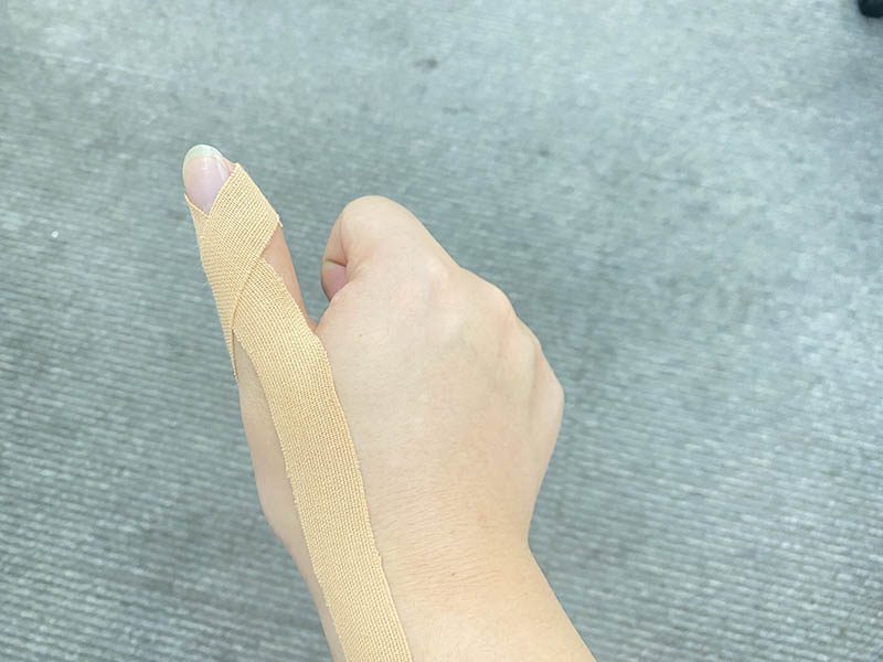 Kinesiologie-Tape für Finger