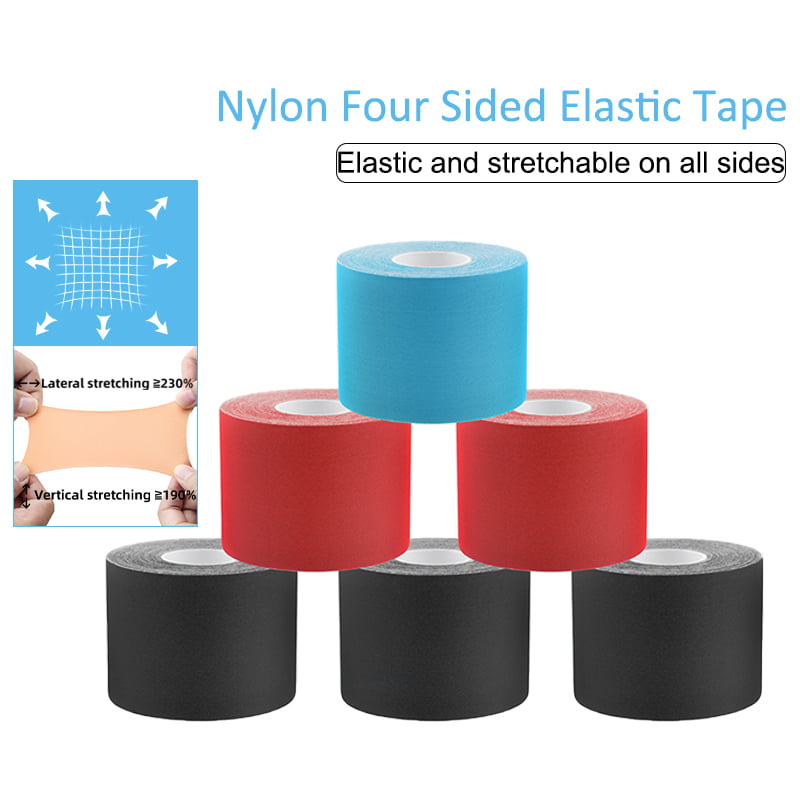 Vierseitiges elastisches Nylonband