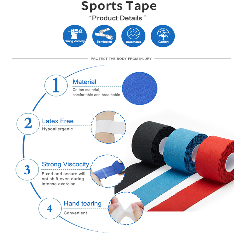 cinta de vendaje deportivo