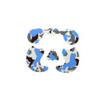 camouflage blauw