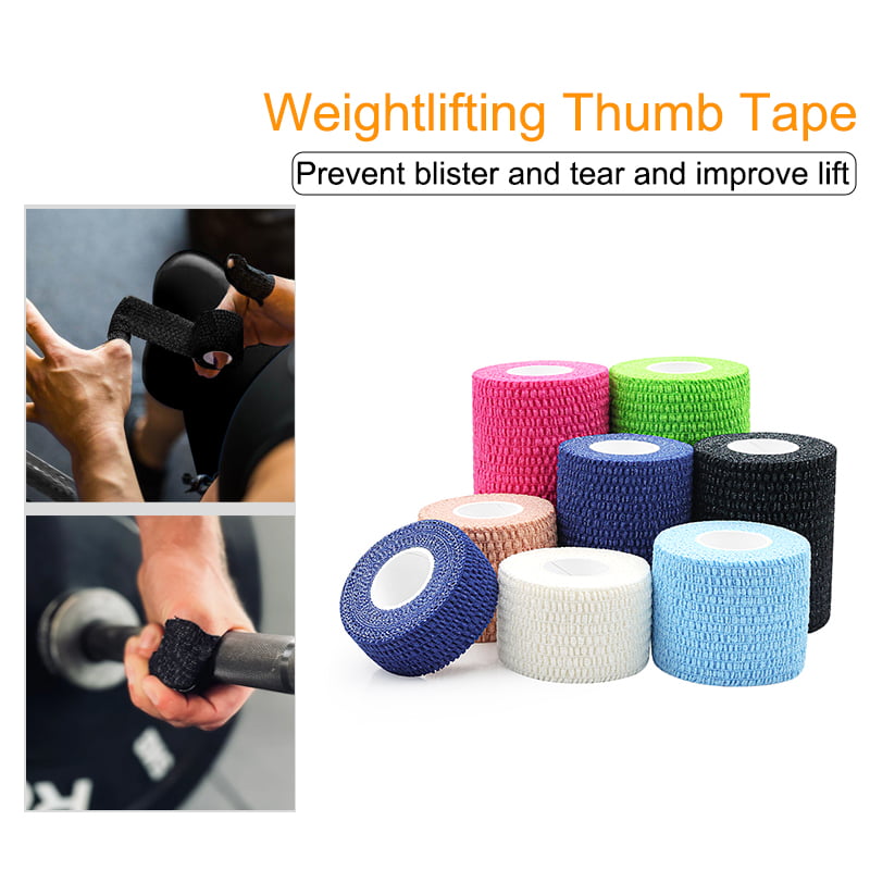 Adhesive Weightlifting Tape - Black  Weight lifting, Olympic lifting, Hook  grip