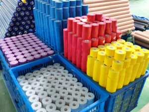 kinesiology tape in factory