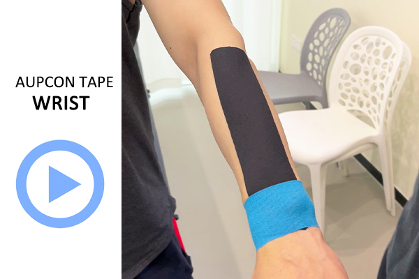 KINESIOLOGY TAPE FOR WRIST TENDONITIS video