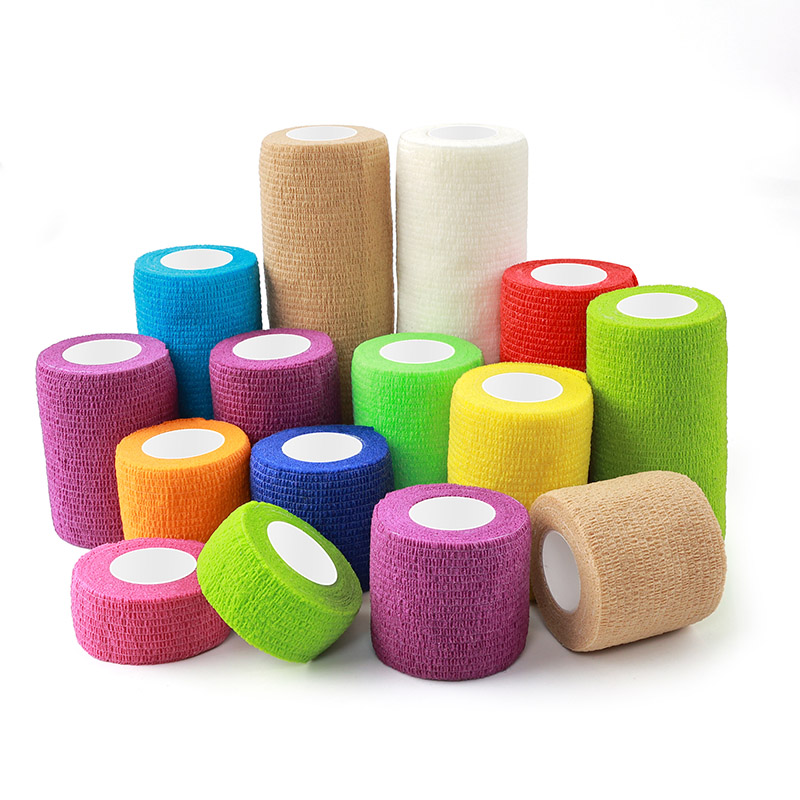 Non-woven cohesive bandage