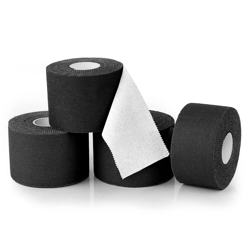 black Rigid sports strapping tape