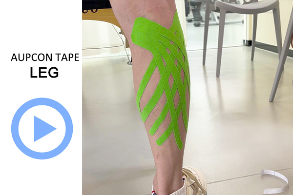 calf pain kinesiology tape video