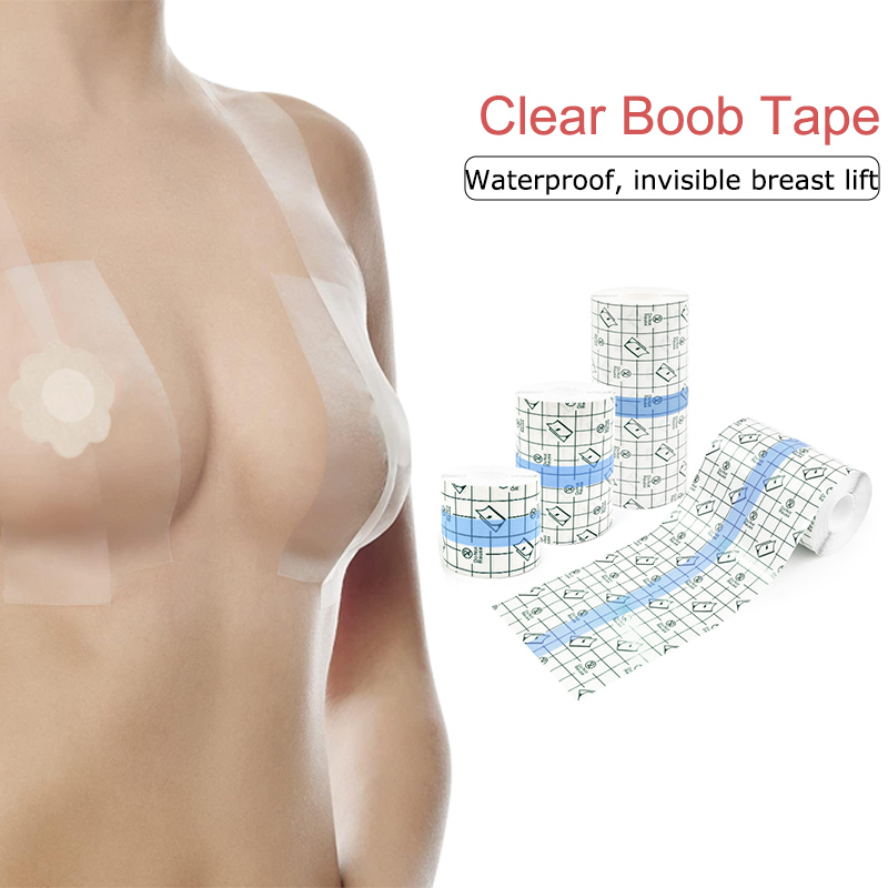 clear breast lift tape