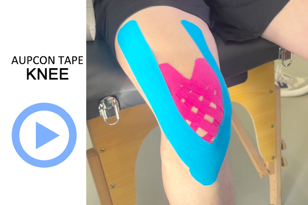 apply kinesiology tape for Meniscus Tear