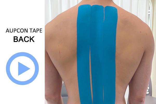 mid back kinesiology tape video
