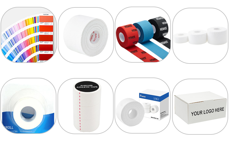 aangepaste sporttape