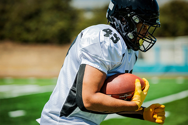 Kinesiology tape football