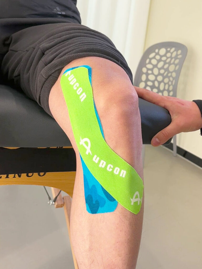 kinesiologisches band mcl verstauchung