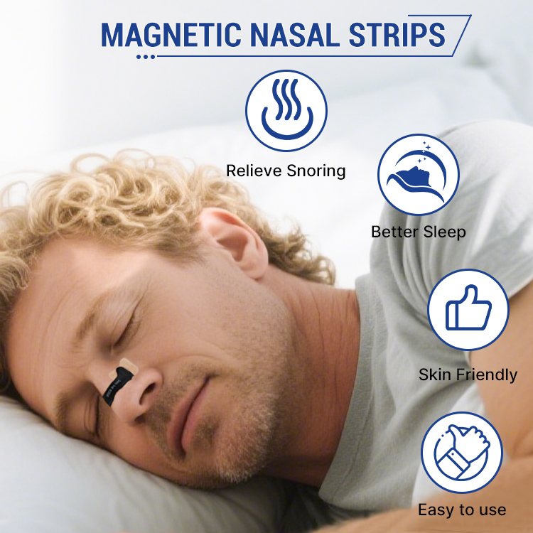 Features of magnetic nasal strips