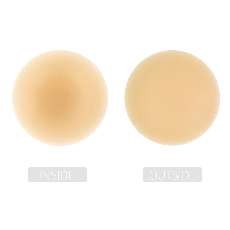 Copricapezzoli solidi senza adesivo