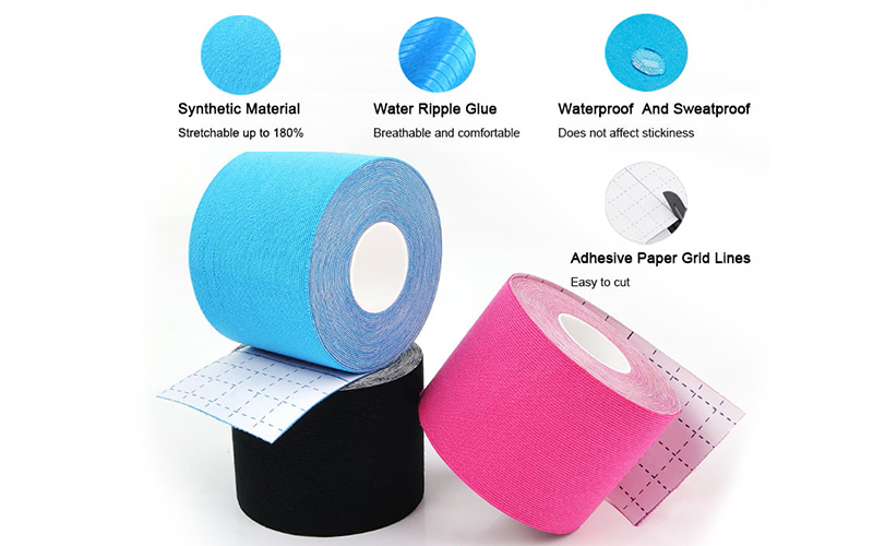 What synthetic kinesiology tape does
