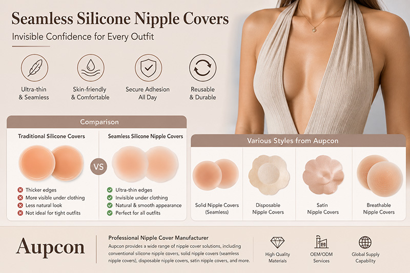 Seamless Silicone Nipple Covers