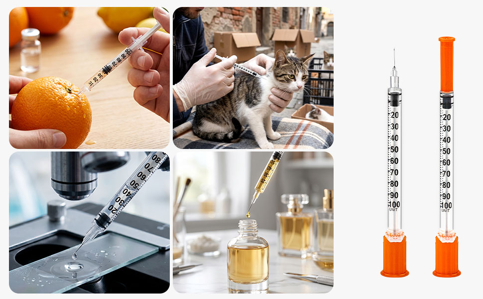 application veterinary insulin syringes