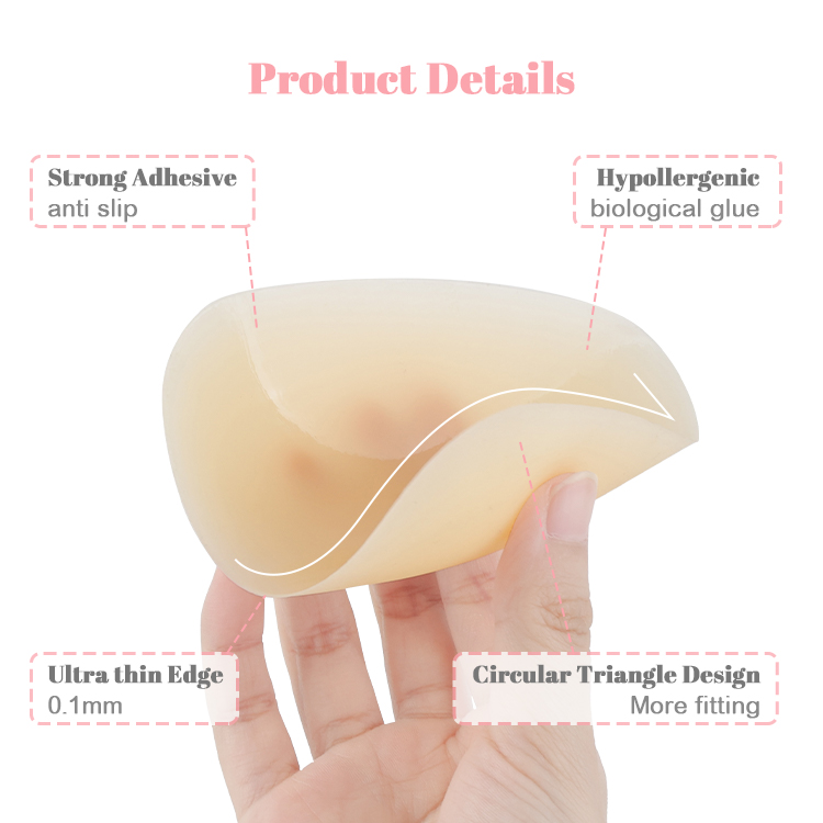 detail of Seamless Nipple Covers