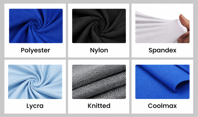 Fabric Material of Soccer Leg Sleeve