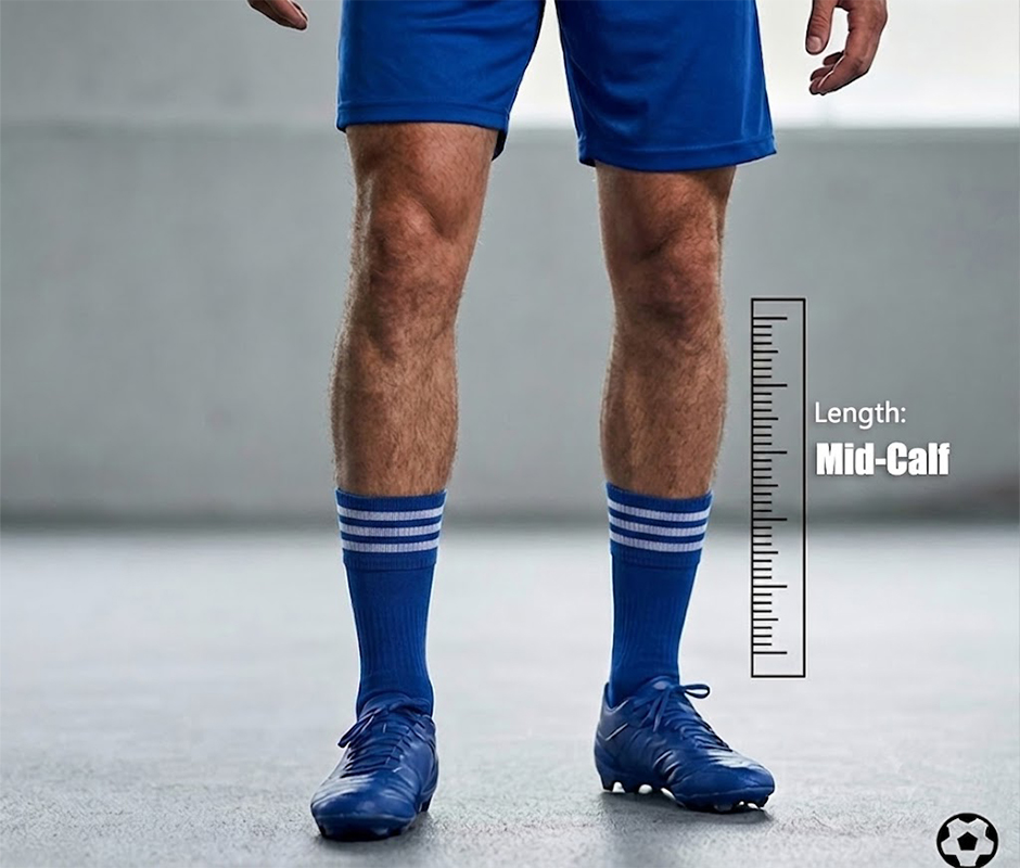 Mid-Calf Football Sock