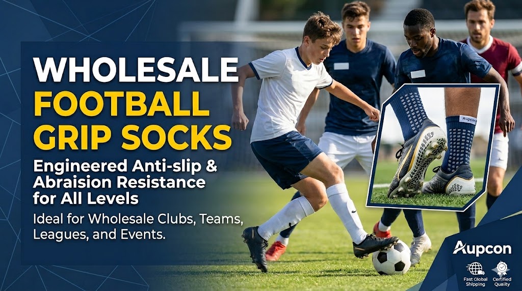Wholesale football grip socks