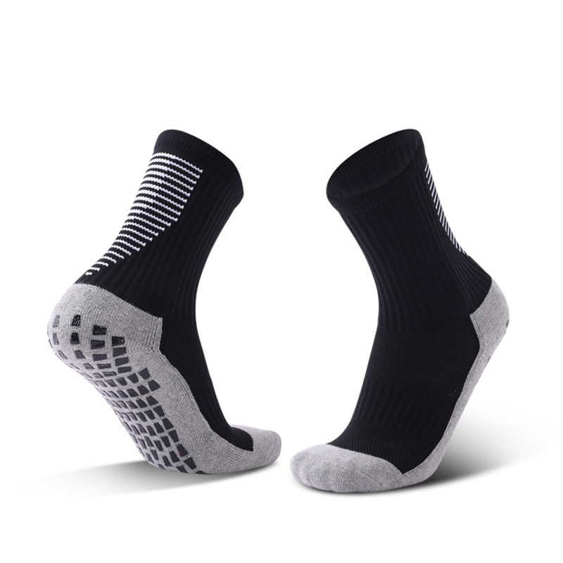 chaussettes de foot noires sans pied