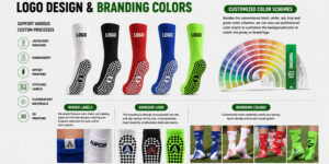 football grip socks Logo Design & Branding Colors