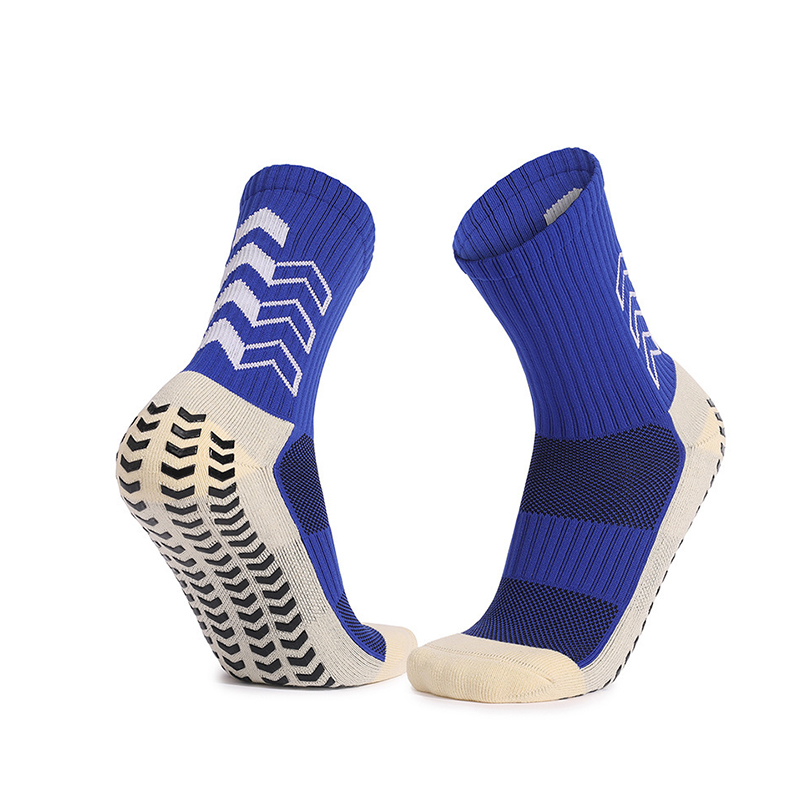 chaussettes de football pour jeunes, bleu marine