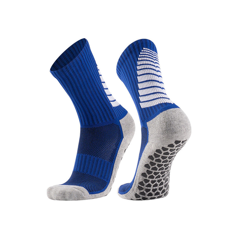 chaussettes de football pour jeunes, couleur bleu marine