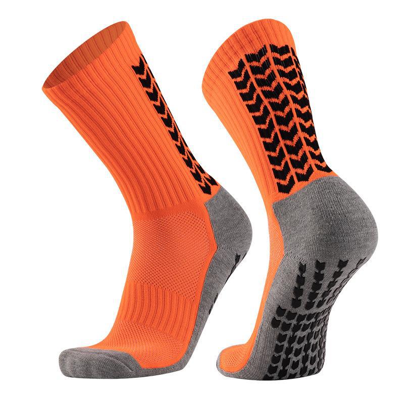 orange soccer socks