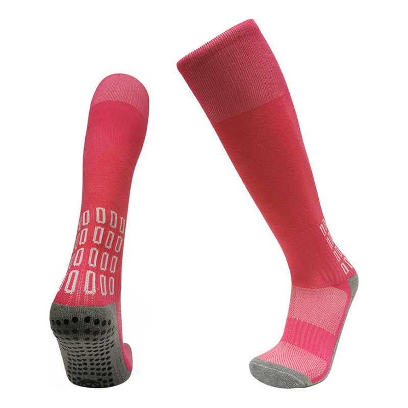 chaussettes de football rouges et blanches
