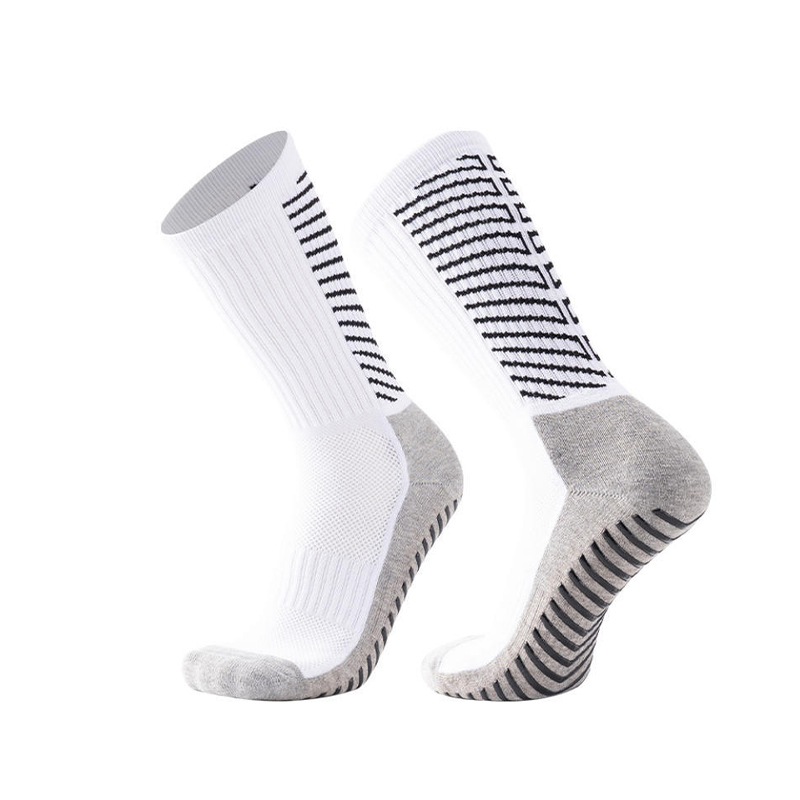 chaussettes de foot blanches
