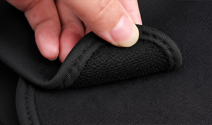 Fodera con velcro