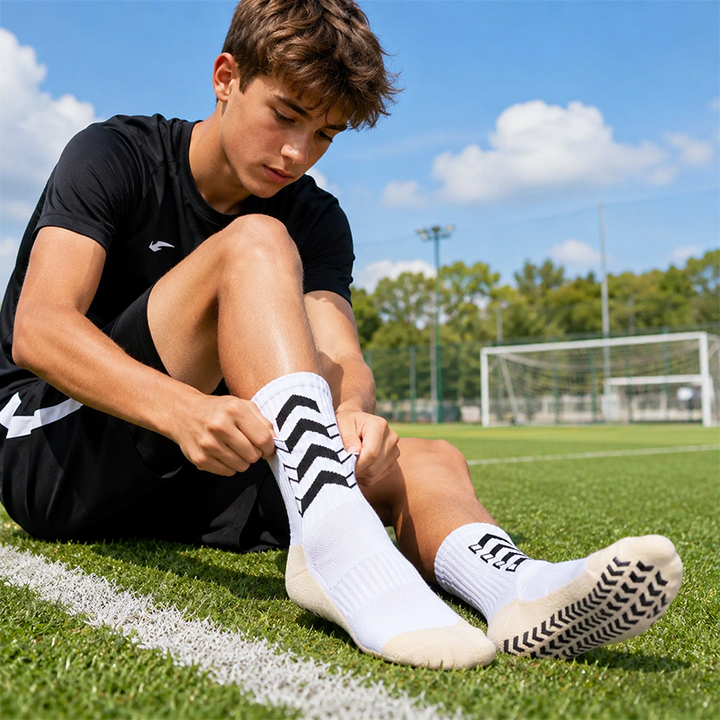 Calzini antiscivolo da calcio per ragazzi