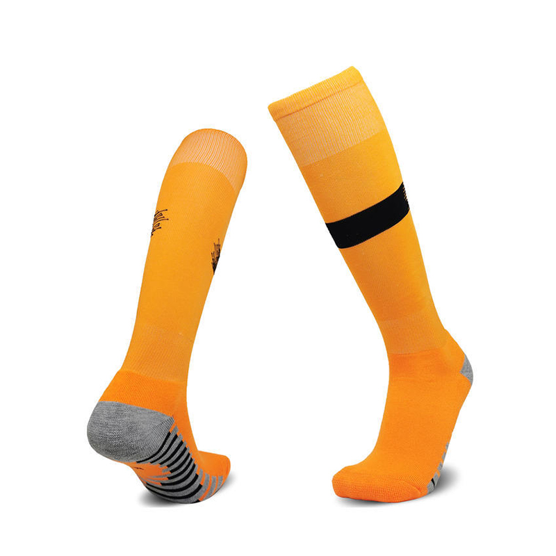 black and orange football socks