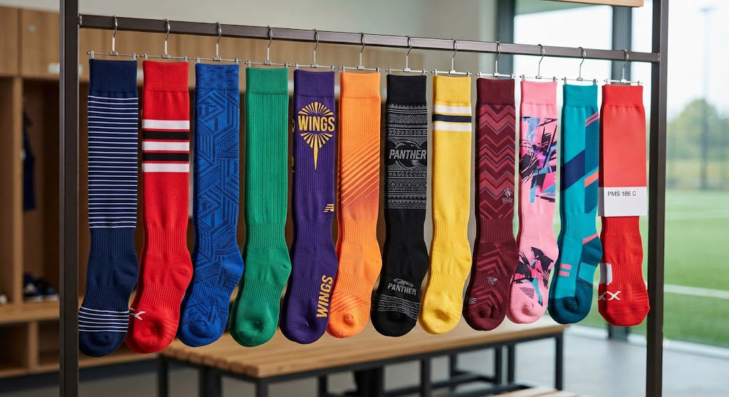 long football socks Colors and Patterns