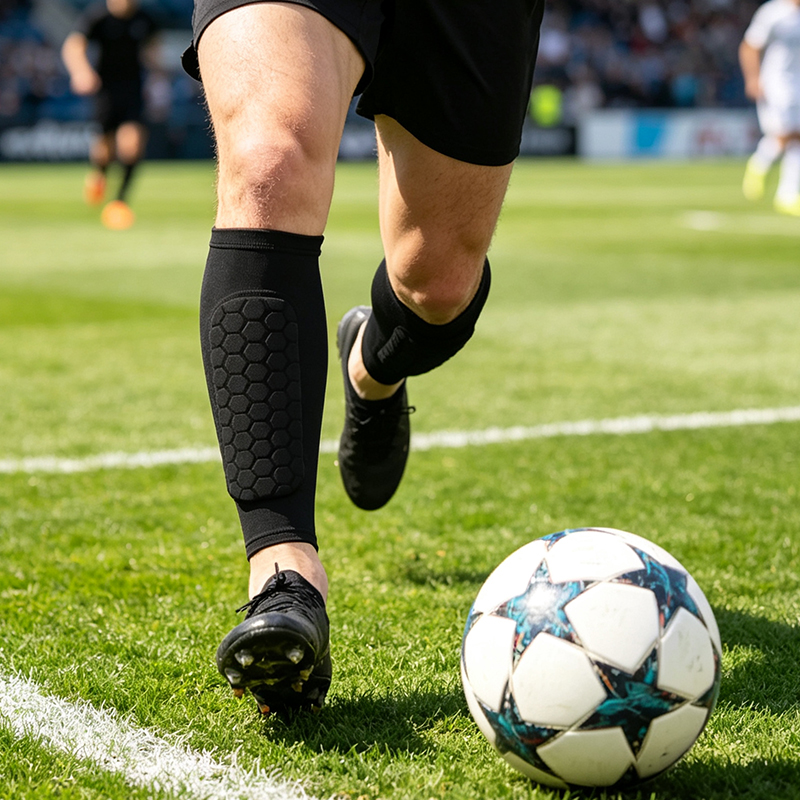 padded leg sleeve football
