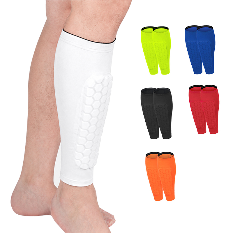 white padded leg sleeve
