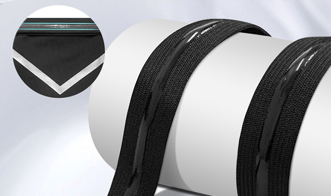 2cm Elastic Cuff and 0.5cm Silicone Grip Strip