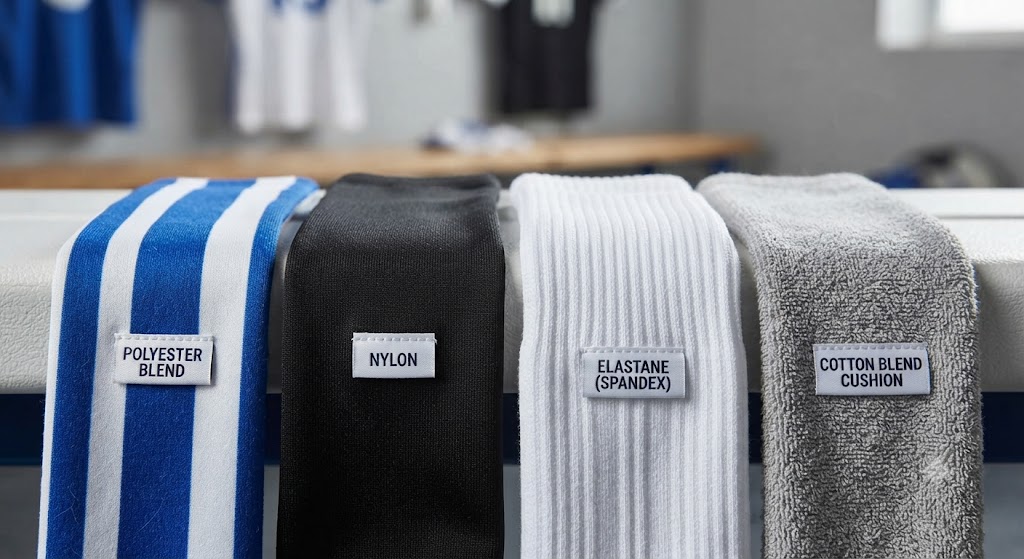Custom Football Socks Material Options