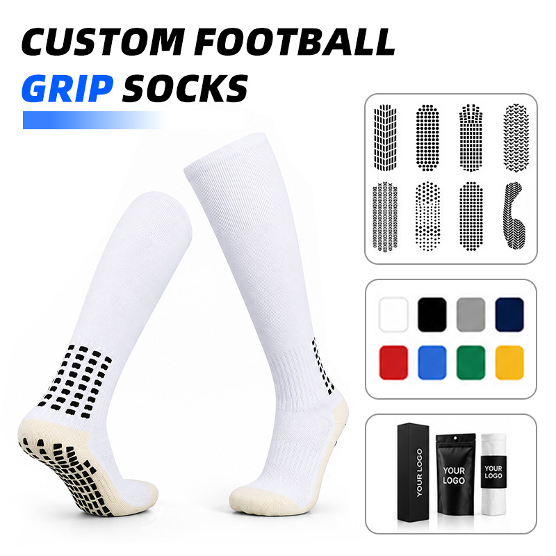 Custom grip socks football for men