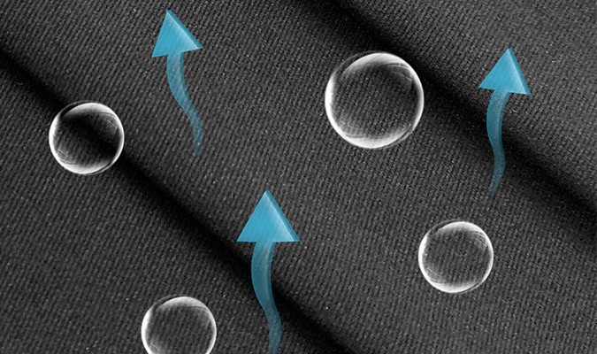 Polyester + Spandex Material