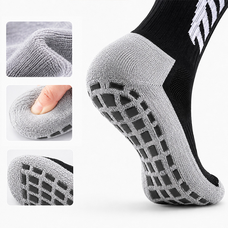 custom football socks Towel padding