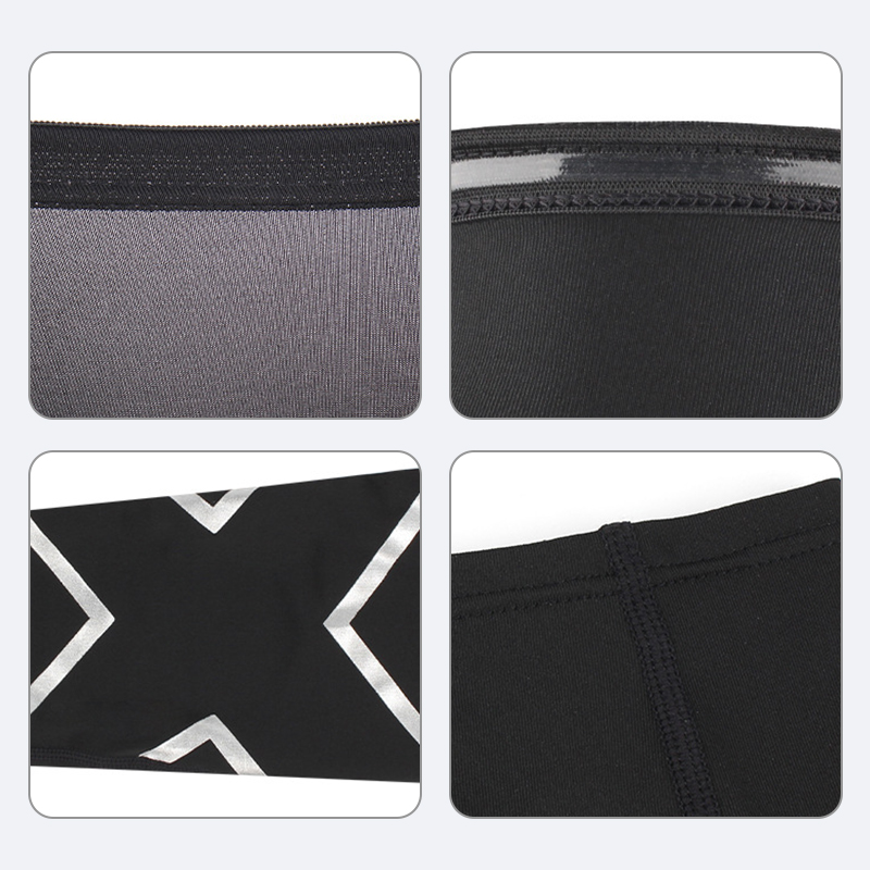 details of sports leg sleeve