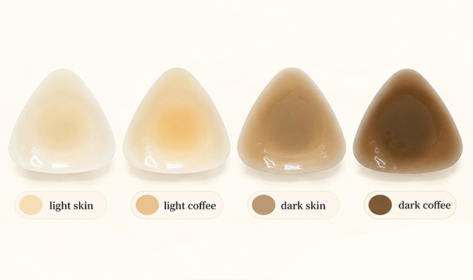 Multiple triangle silicone nipple covers Colors